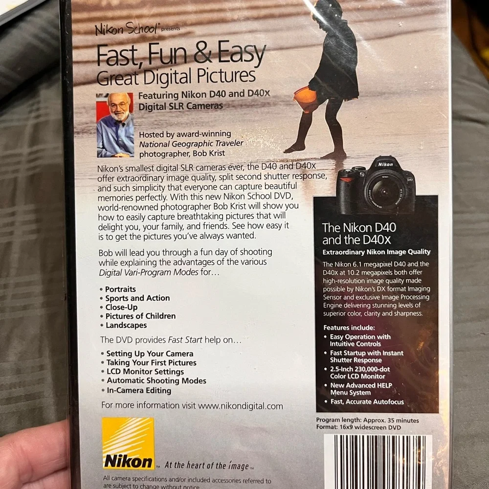 NIKON CAMERA DVD HOW TO GUIDE NEW